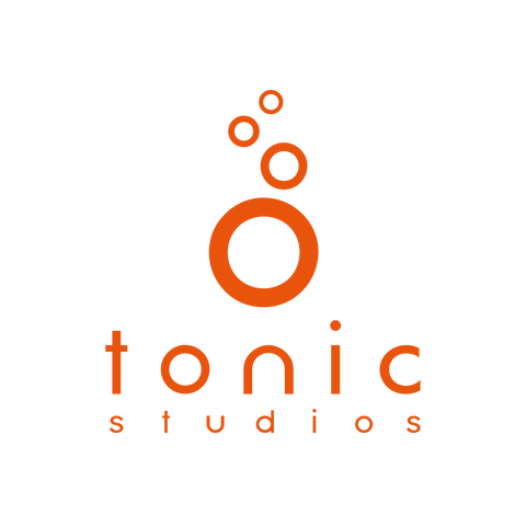 Tonic Studios Logo with Bubbles