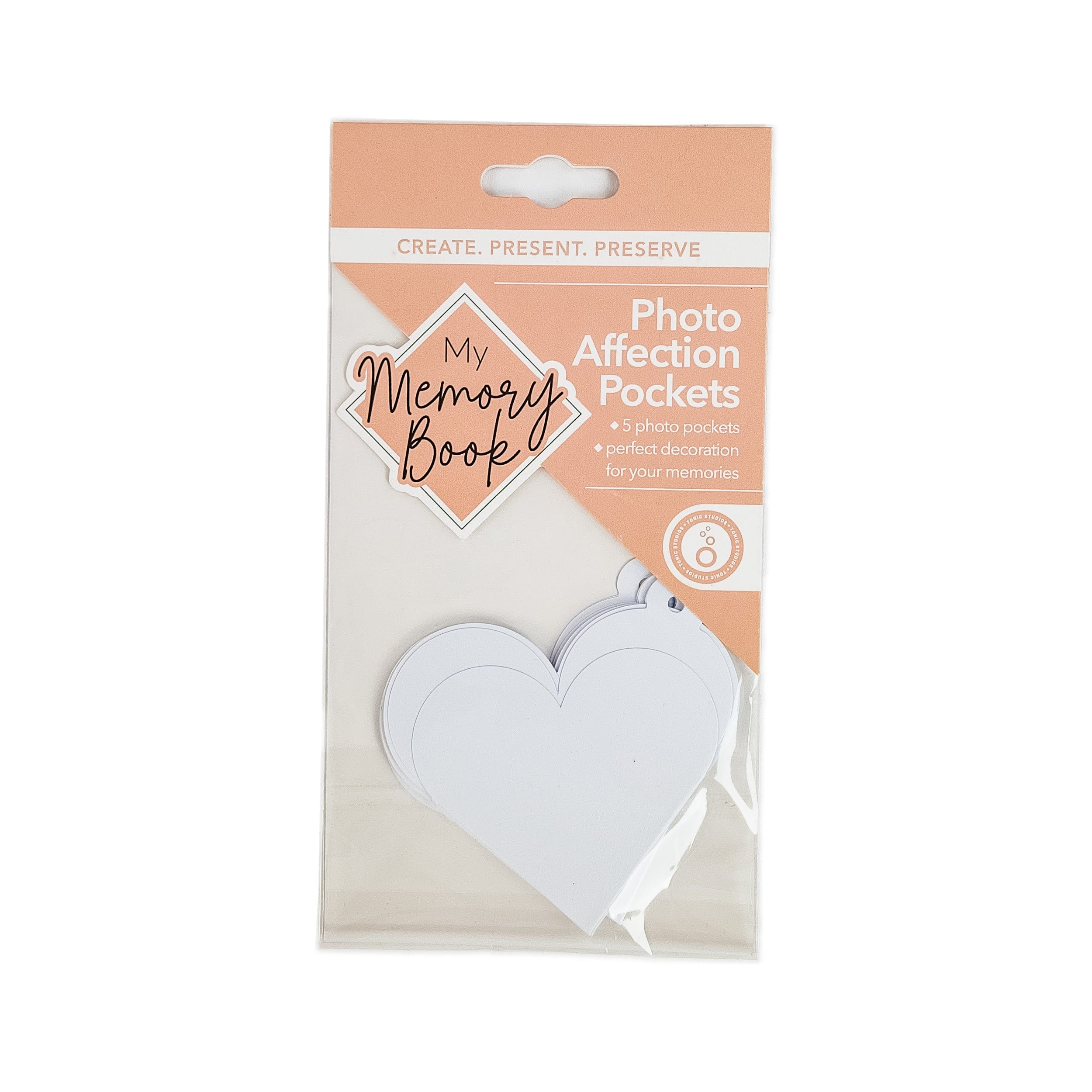 My Memory Book - Heart-Shaped Photo Affection Pockets