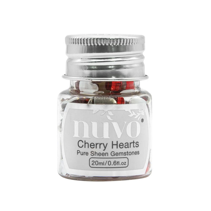 Nuvo Pure Sheen Gemstones Cherry Hearts  ̹ ˻