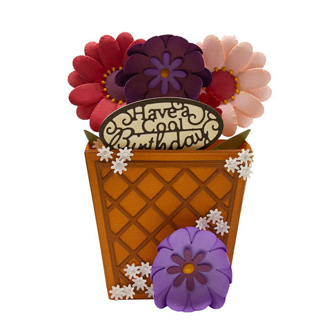 Pot Of Happiness Showcase Die Set - 4649E