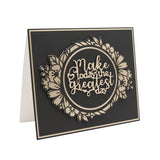 Load image into Gallery viewer, Foliage Frames &amp; Inspiring Sentiments - Circle Die Set - 5100E