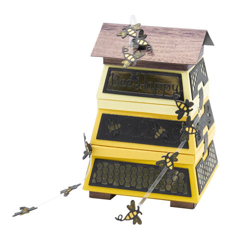 Buzzing Beehive House - Gift Box - Showcase Die Set - 5111e