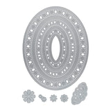 Load image into Gallery viewer, aircraftcreeper - Intricate Oval &amp; Ivy Die Set Collection - DB087