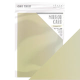 Load image into Gallery viewer, Craft Perfect - Mirror Card - High Gloss - Champagne Gold - 8.5&quot;x11&quot; (5/PK) - 8732e