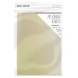 Load image into Gallery viewer, Craft Perfect - Mirror Card - High Gloss - Champagne Gold - 8.5&quot;x11&quot; (5/PK) - 8732e