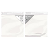 Load image into Gallery viewer, Craft Perfect - Classic Card - Bright White - Weave Textured - 12&quot; x 12&quot; (5/Pk) - tonicstudios