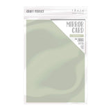 Load image into Gallery viewer, Craft Perfect - Mirror Card Satin - Spring Silver - 8.5&quot; x 11&quot; (5/PK) - tonicstudios