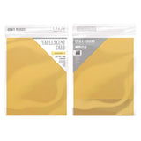 Load image into Gallery viewer, Craft Perfect - Pearlescent Card - Lemon Lustre - 8.5&quot; x 11&quot; (5/PK) - tonicstudios