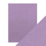 Load image into Gallery viewer, Craft Perfect - Classic Card - Mauve Purple - Weave Textured - 8.5&quot; x 11&quot; (10/PK) - tonicstudios