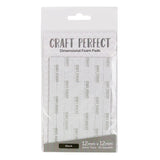 Load image into Gallery viewer, Craft Perfect - Adhesives - Dimensional Foam Pads - Black - 12mmx12mm Squares - 96 Squares - 9754e