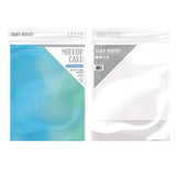 Load image into Gallery viewer, Craft Perfect - Iridescent Mirror Card 8.5&quot;x11&quot; - Marina Mist - (5/PK) - 9783e