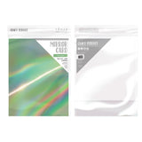 Load image into Gallery viewer, Craft Perfect - Iridescent Mirror Card 8.5&quot;x11&quot; - Water Sprite - (5/PK) - 9791e