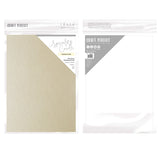 Load image into Gallery viewer, Craft Perfect - Speciality Card - Double Cream - 8.5&quot;x11&quot; (5/PK) - 9854e