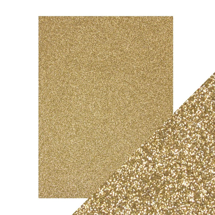 Craft Perfect - Glitter Card - Gold Dust 