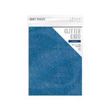 Load image into Gallery viewer, Craft Perfect - Glitter Card 8.5&quot;x11&quot; - Cobalt Blue (5/Pk) - 9973e