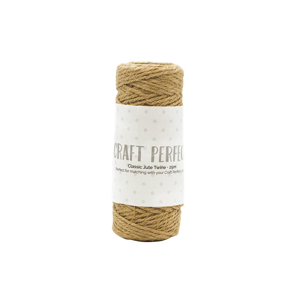 Craft Perfect - Classic Bakers Twine - Jute - (1.5mm/25m) - 9993E