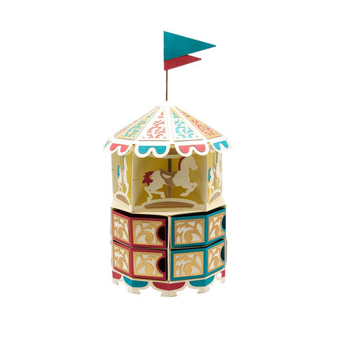 aircraftcreeper - Big Top Carousel Gift Box Die Set - 4894e