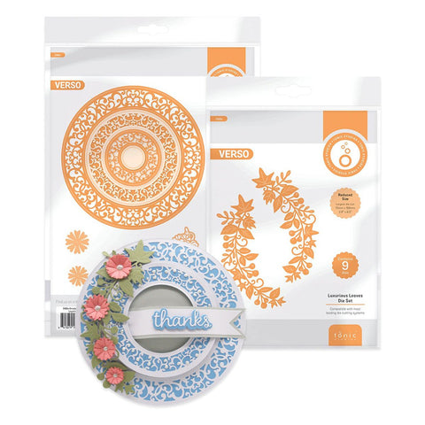 Luxurious Leaves & Ornate Circular Die Set Bundle - DB098 - Default Title