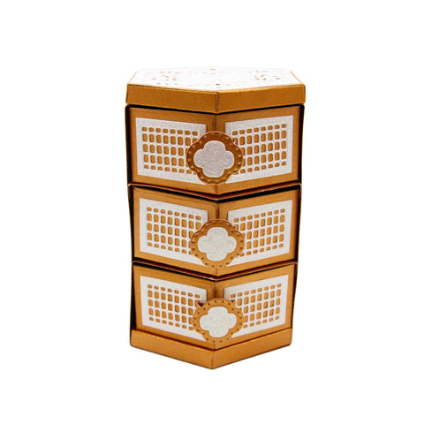 Perfect Pergola Hexagon Box Die Set - Showcase - 5062e