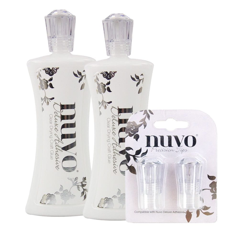 Nuvo Deluxe Adhesive Clear Drying Craft Glue