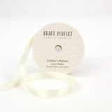 Load image into Gallery viewer, Craft Perfect Ribbon Craft Perfect - Ribbon - Double Face Satin - Ivory White - 9mm - 8973E