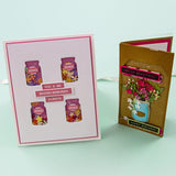 Load image into Gallery viewer, aircraftcreeper bundle Bouquets &amp; Buttermilk - Die &amp; Stamp - 5354e