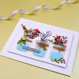 Load image into Gallery viewer, aircraftcreeper bundle Bouquets &amp; Buttermilk - Die &amp; Stamp - 5354e