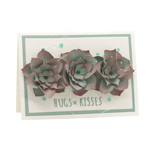 aircraftcreeper Die Cutting Flawless Flower Creations - Bouquet & Sentiment Die Set - DB086