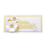 Load image into Gallery viewer, aircraftcreeper Die Cutting Flawless Flower Creations - Bouquet &amp; Sentiment Die Set - DB086