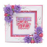 Load image into Gallery viewer, aircraftcreeper Die Cutting Flawless Flower Creations - Bouquet &amp; Sentiment Die Set - DB086