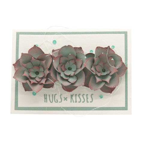 aircraftcreeper Die Cutting Flawless Flower Creations - Succulents - 5123e