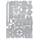 Load image into Gallery viewer, aircraftcreeper Die Cutting TerrIfic Triple Towers Die Set - 5259e