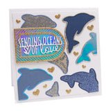 Load image into Gallery viewer, aircraftcreeper Die Cutting Under The Sea - Shakers And Sentiments Die Set - 5326e