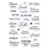 Load image into Gallery viewer, aircraftcreeper Stamps aircraftcreeper - From The Heart Sentiments Stamp Set - 3787E