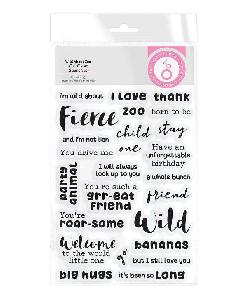 aircraftcreeper Stamps Wild About Zoo Stamp Set - 5020E