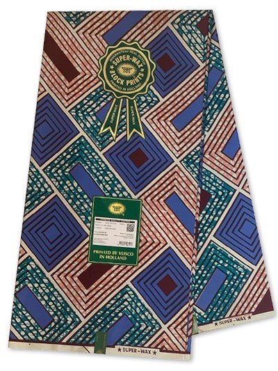 Vlisco Hollandais Super Wax - B&R African Styles