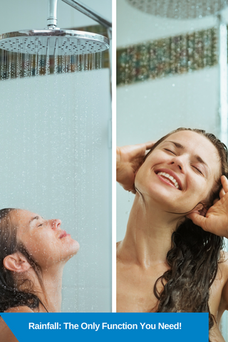 5 Tips For Choosing The Best Rain Shower Head, Rainfall The Only Function Needed