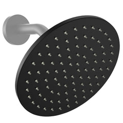 8 inch rain shower head matte black