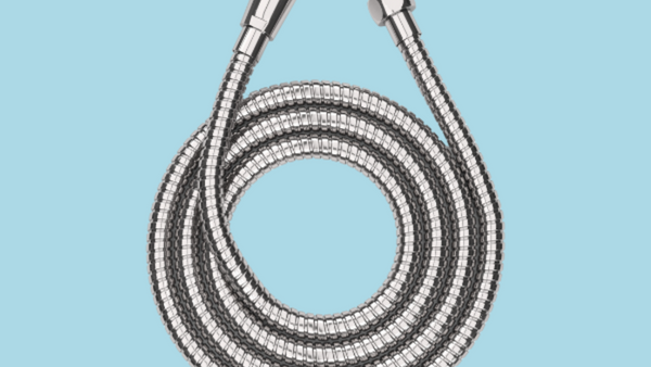 Extra Long All-Metal Shower Hose by HammerHead Showers