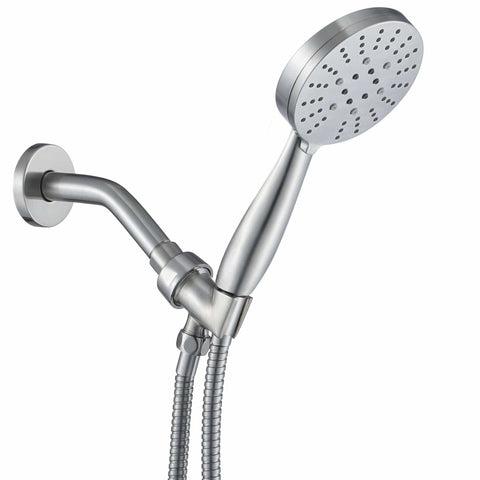 a handheld high pressure shower head