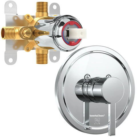 All Metal Shower Valve and Trim Set from HammerHead Showers