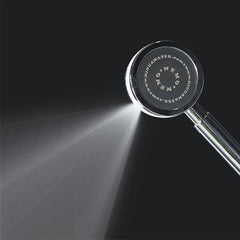 Nemo High Pressure Shower Head Black Chrome