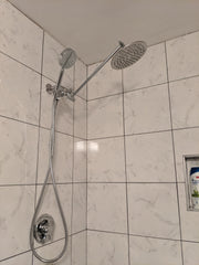 Combo Shower Head Adjustable Shower Arm