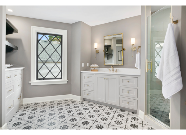 new tile for bathroom remodel to increase the value of your home