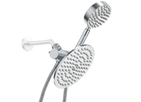All Metal Dual Shower Head for Bathroom Remodel from HammerHead Showers