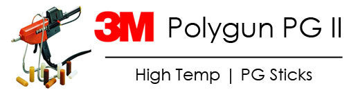 3M Polygun PG II and PG II LT hot melt glue guns
