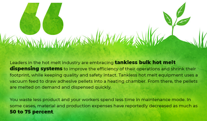 tankless hotmelt dispensing systems