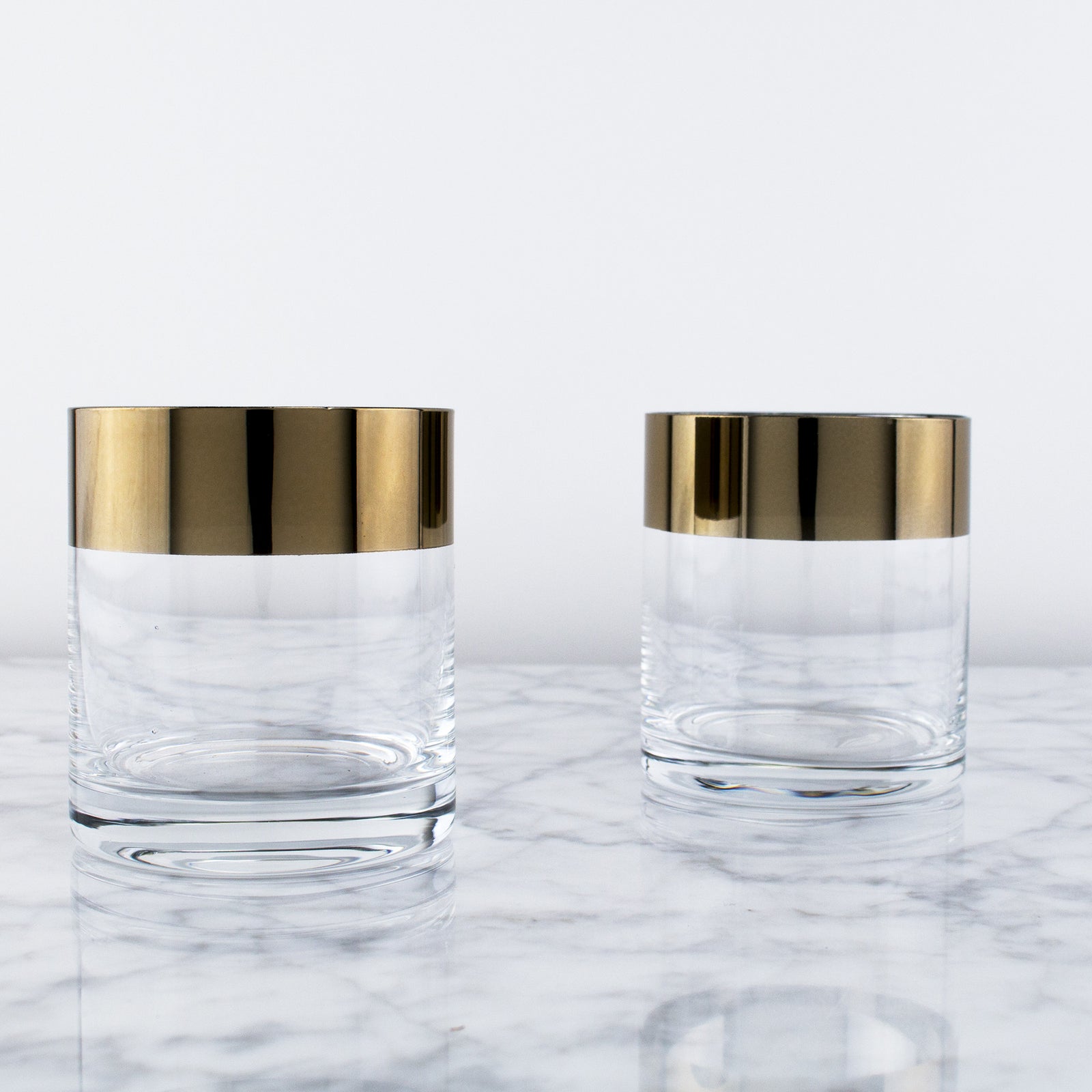 Mid-Century Modern Crystal Highball Glass (Set of 2) - The VinePair Store