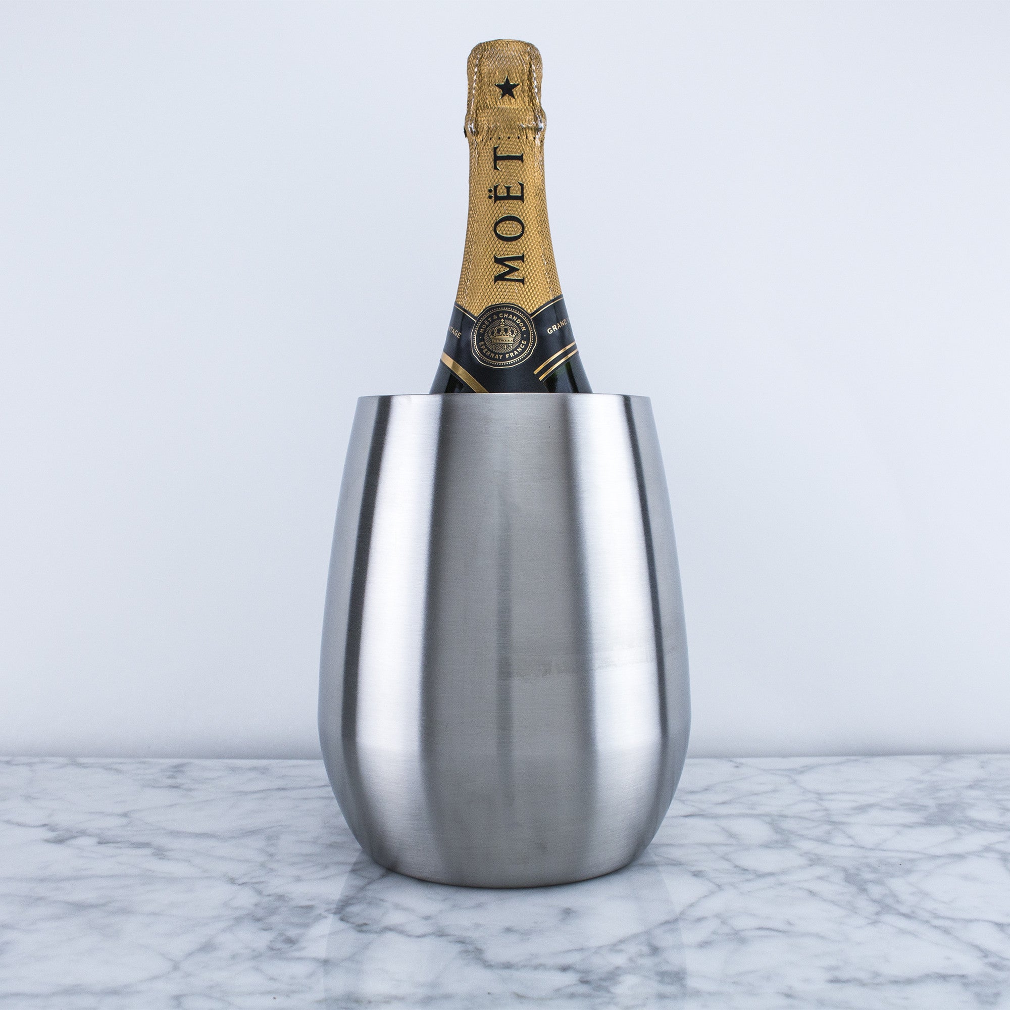 Silver Champagne Bucket - The VinePair Store