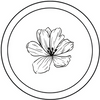 icono pajarita estampada con flores